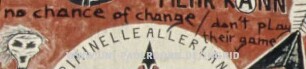 no chance of change / don't play their game