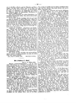 Ein Friedens(?)-Brief