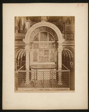 San Miniato al Monte, Florenz: Ansicht, Innenraum, Cappella del Crocefisso