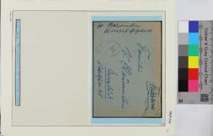 Privat-Feldpostbrief, Schiffsname/Landeinheit: Stab Marine Flak-Abteilung 242, Feldpostnr. 24233; Frankatur, Mi.-Nr.: [Keine]; Poststempel: Masch.-Stpl: 21.7.42.-18; Nebenstempel: Dienststelle Feldpost-Nr. Sch 24233 e