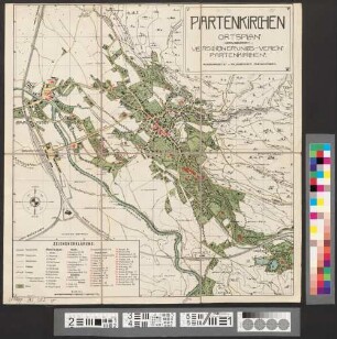 Partenkirchen : Ortsplan
