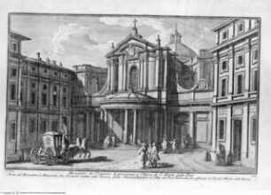Delle Magnificenze di Roma antica e moderna, Siebtes Buch, Tafel 121: Monastero dei Canonici Lateranensi, e Chiesa di Santa Maria della Pace