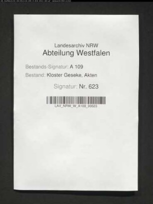 Rückstände.