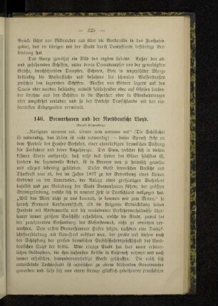 146. Bremerhaven und der Norddeutsche Lloyd.