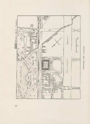 Karte: Treptower Park. Lageplan