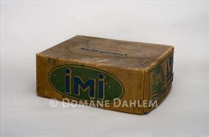 Karton für das Waschmittel "iMi" von "Henkel"