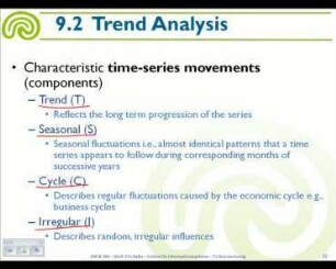 Sequence Pattern Mining & Time Series (06.01.2011)