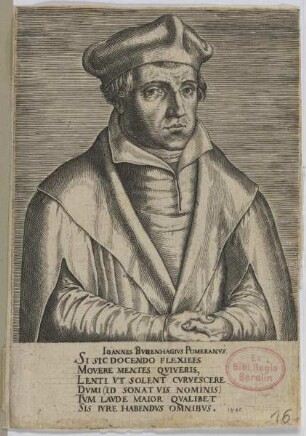 Bildnis des Ioannes Bvgenhagivs