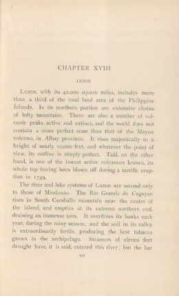 Chapter XVIII. Luzon
