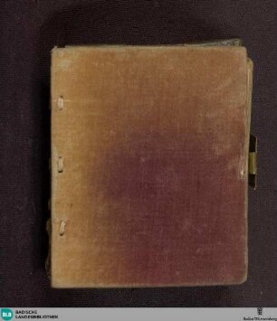 Gebetbuch - Cod. St. Georgen 40