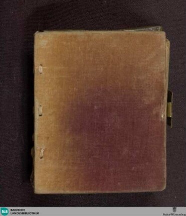 Gebetbuch - Cod. St. Georgen 40