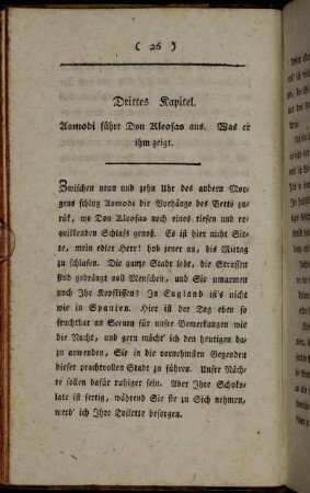 Drittes Kapitel. Asmodi führt Don Kleofas aus. Was er ihm zeigt