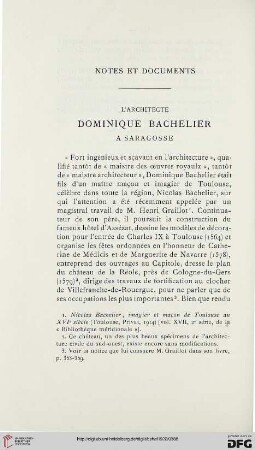 L' architecte Dominique Bachelier a Saragosse