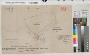 Eilmsen (Welver), Vellinghausen (Welver), Umlegung Eilmsen-Vellinghausen, Schätzungsriß Frielinghausen Flur 2 tlw.
