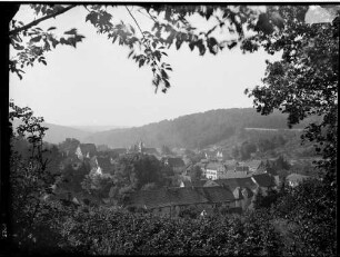 Adelsheim Ortsansicht südlicher Ortsteil von Nordosten