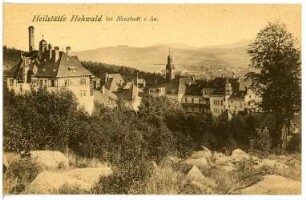 Neustadt in Sachsen. Heilstätte Hohwald