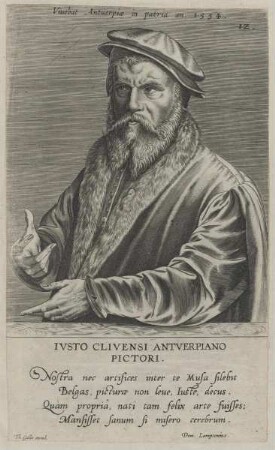 Bildnis des Iusto Clivensi