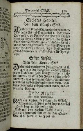Sechstes Capitel. Von dem Maaß-Stab.