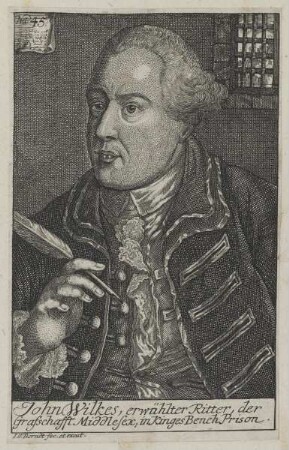 Bildnis des John Wilkes