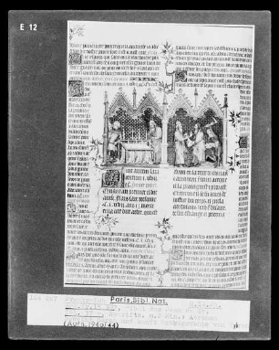 Bibel des Jean de Sy — Saras Tod und Begräbnis, Folio fol. 37 verso