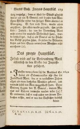 Das zweyte Hauptstück.