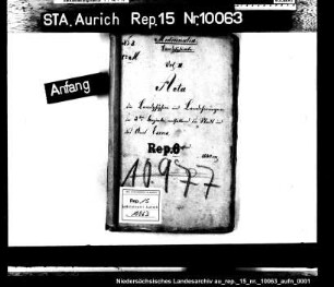 Die Amtsärzte in Stadt und Amt Esens