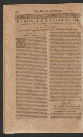 Liber Decimus. De servitutibus Personarum: Usufructu, Usu, Habitatione, Operis servorum