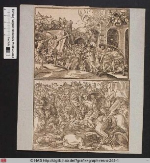 Die Belagerung und der Angriff auf Jerusalem durch die Truppen des Feldherren Gaius Soius.
