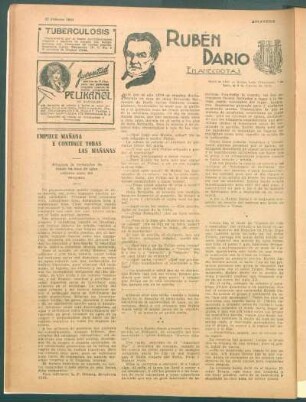 Rubén Darío : En anécdotas