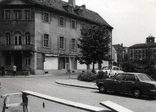 Privatgebäude, Straßen und Plätze in Karlsruhe. Ständehausstraße