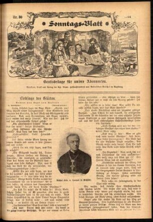 Ausgabe vom Sonntag, den 28. Juli 1901.