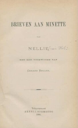 Brieven aan Minette