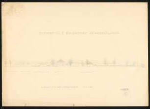 Gasthof, Werbellinsee: Ansicht von der Uferstraße M 1:250