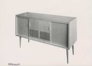 Grundig Fernseh-Stereo-Konzertschrank "Zauberspiegel 53 K 5" von Heinz R. Hübner