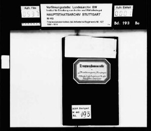 Unteroffiziere und Kapitulanten 1913