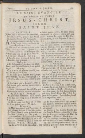 Le Saint Evangile De Nôtre Seigneur Jesus-Christ, Selon Saint Jean