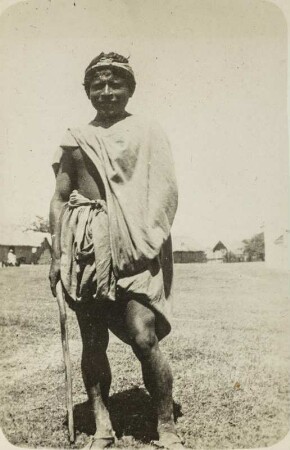 Männerportrait (Lateinamerika-Aufenthalte 1928/1942 – Album Indigene Bevölkerung)