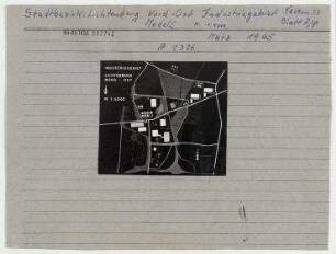 Plan: Industriegebiet Lichtenberg Nord-Ost. Berlin, Lichtenberg