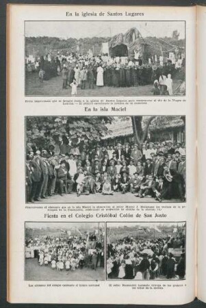Fiesta en el Colegio Cristóbal Colón de San Justo