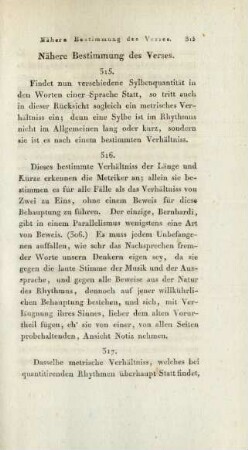 Nähere Bestimmung des Verses.