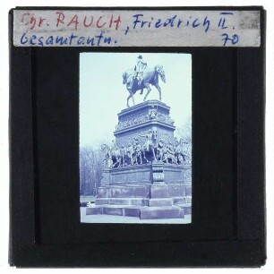 Berlin, Rauch, Reiterstandbild Friedrichs des Großen