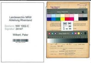 Entnazifizierung Peter Wilbert, geb. 17.02.1906 (Kaufmann)