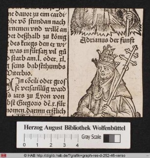 Adrianus der funft.