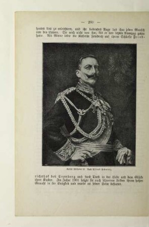 Kaiser Wilhelm II. Nach Alfred Schwarz