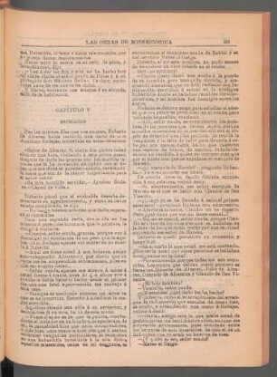 Capítulo V : Revelación