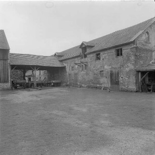 Schlichow. Gutshof : Dissenchen-Schlichow (Cottbus-Dissenchen). Gutshof Schlichow (Herrenhaus von 1780). Scheune