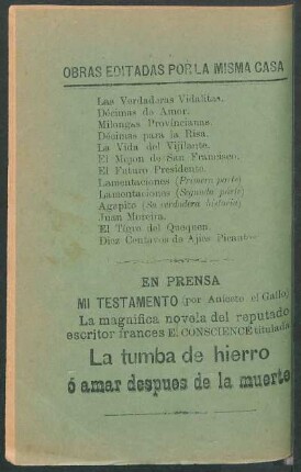 Obras editadas por la misma casa