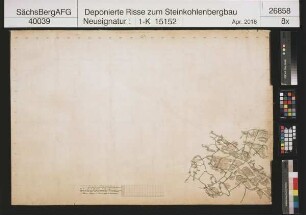Hänichener Steinkohlenbauverein, Grubenbaue (4. Quadrant, Platte e) (mit Nachbringungen)