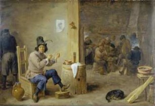 Der Raucher im Bauernwirtshaus