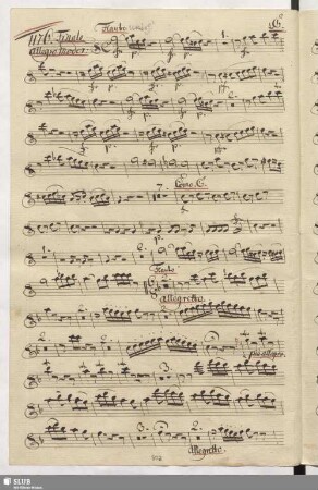 1176. Finale: Cara mio ben o Dio / Naumann, J.G.
